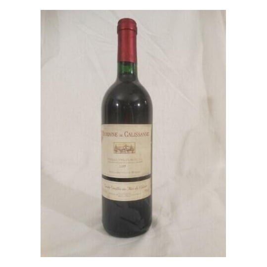 Coteaux D'aix En Provence Domaine De Calissanne Fût De Chêne Rouge 2000