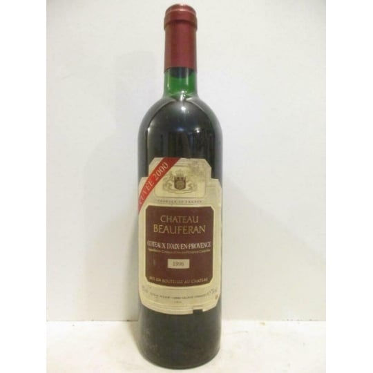 Coteaux D'aix En Provence Château Beauferan Les Barons Rouge 1996 - Provence