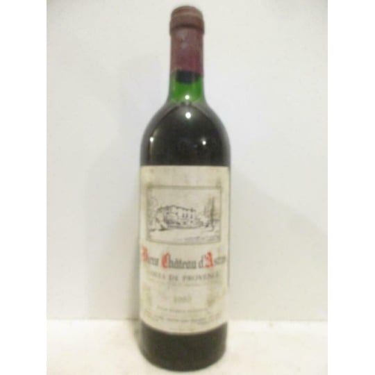 Côtes De Provence Vieux Château D'astros Rouge 1989 - Provence