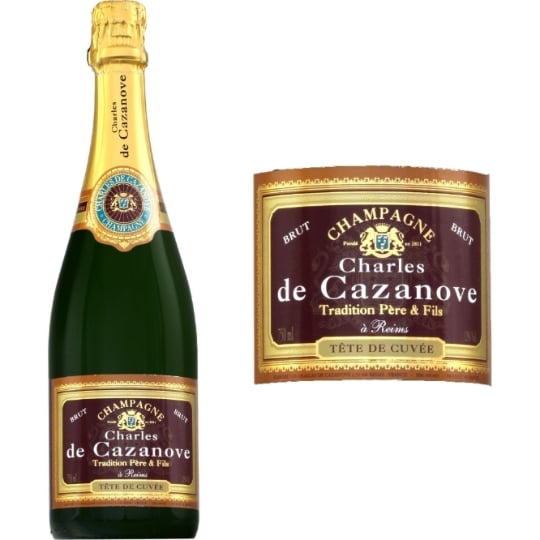 A.O.P. Champagne Brut CHARLES DE CAZANOVE