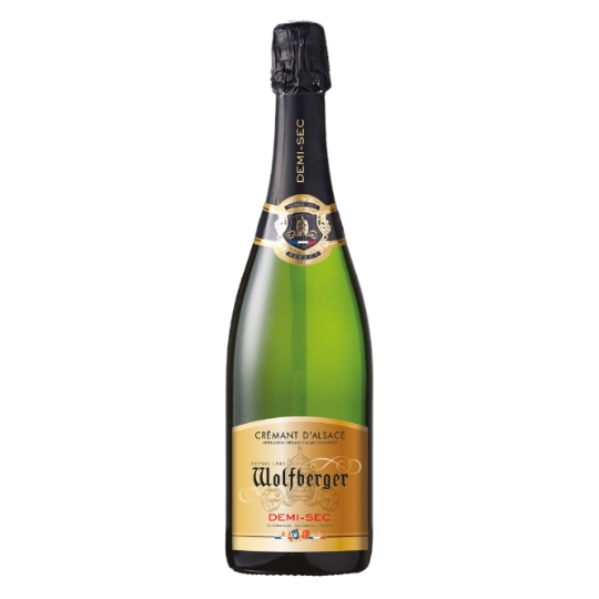 Crémant A.O.P. d'Alsace Demi Sec WOLFBERGER