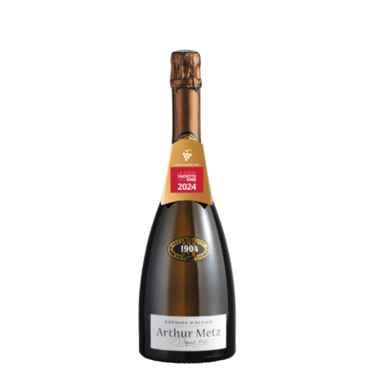 Crémant A.O.P. Brut d'Alsace Pinot Blanc Cuvée 1904 ARTHUR METZ 1904