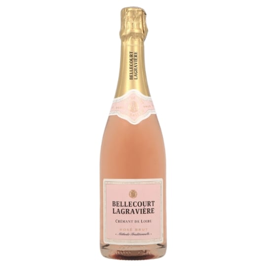 Crémant A.O.P. de Loire Brut Rosé BELLECOURT LAGRAVIERE