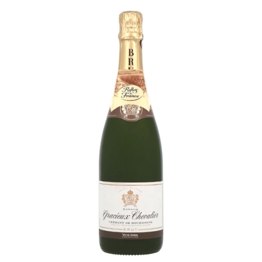 Crémant A.O.P. de Bourgogne Brut DOMAINE GRACIEUX CHEVALIER REFLETS DE FRANCE