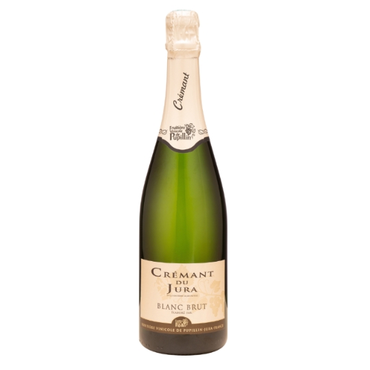 Vin pétillant Crémant du Jura brut FRUITIERES DE PUPILLIN