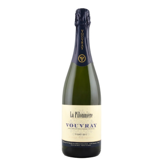 Vin pétillant Vouvray demi-sec LA PILONNIERE