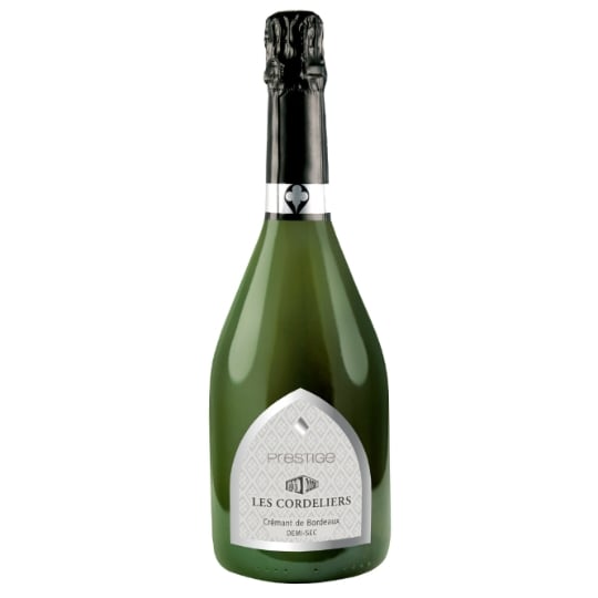 Vin pétillant Crémant de Bordeaux demi sec LES CORDELIERS