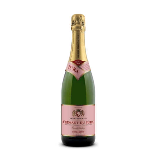Crémant Rosé AOC Crémant du Jura Grande Tradition Brut MICHEL TISSOT & FILS