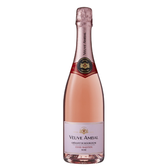 Crémant de Bourgogne  rosé brut  VEUVE AMBAL