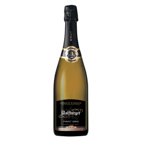 Crémant A.O.P. d'Alsace WOLFBERGER PINOT GRIS