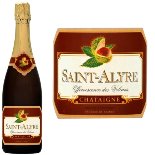 Vin pétillant Saint-Alyre à la châtaigne