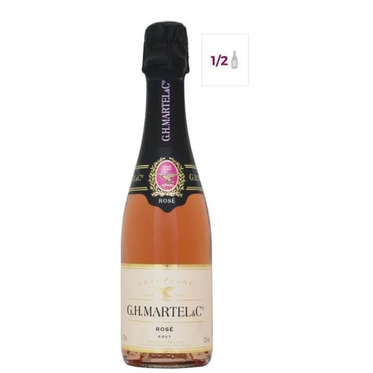 Champagne G.h. Martel Rosé - 37,5 Cl