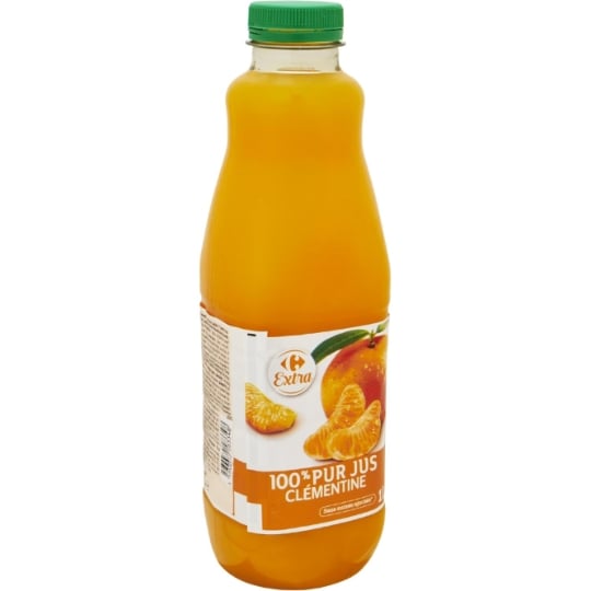 Jus de Clémentine Sans Sucres Ajoutés CARREFOUR EXTRA