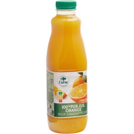 Jus d'Orange Pur Jus Avec Pulpe CARREFOUR EXTRA