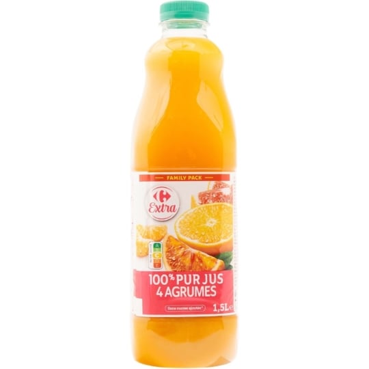 Jus de Fruits 4 Agrumes CARREFOUR EXTRA
