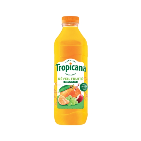 Jus de Fruits Multifruits Réveil Fruité Pur Jus TROPICANA