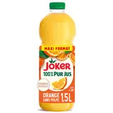 Jus d'Orange Sans Pulpe Engagé Sans Sucres Ajoutés JOKER