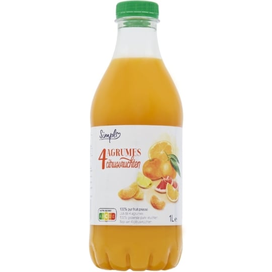 Jus de Fruits 4 Agrumes SIMPL
