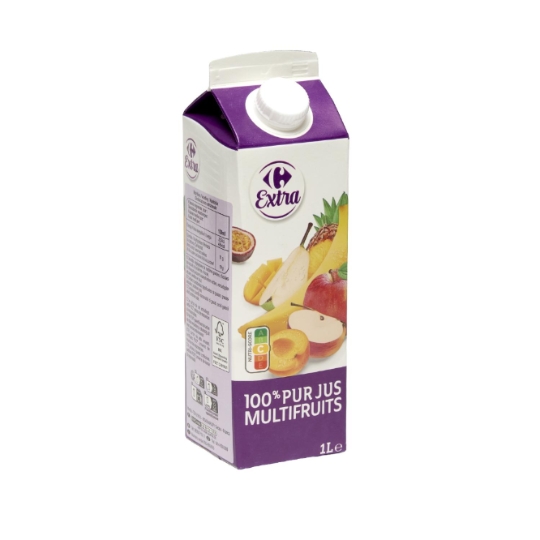 Jus 100% pur jus et multifruits CARREFOUR