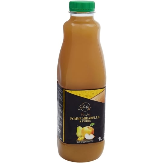 Jus de Fruits Pomme Mirabelle Poire CARREFOUR SELECTION
