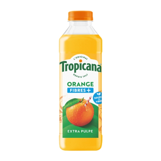 Jus d'Orange Fitre+ Extra Pulpe TROPICANA