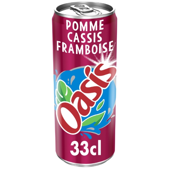 Boisson Pomme Cassis Framboise Sans Arôme Artificiel Sans Colorant Artificiel OASIS
