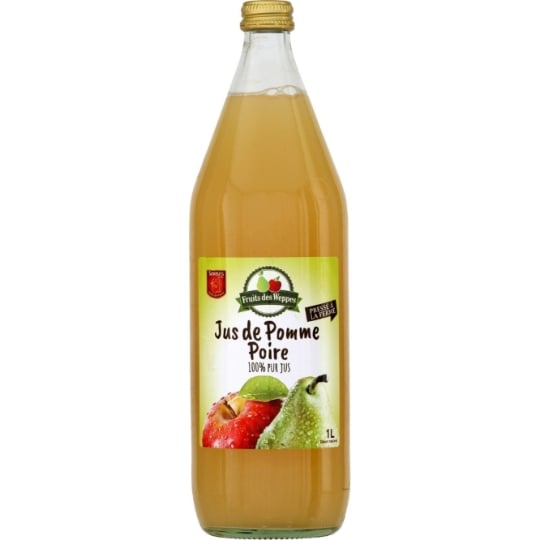 Jus de fruits pomme poire