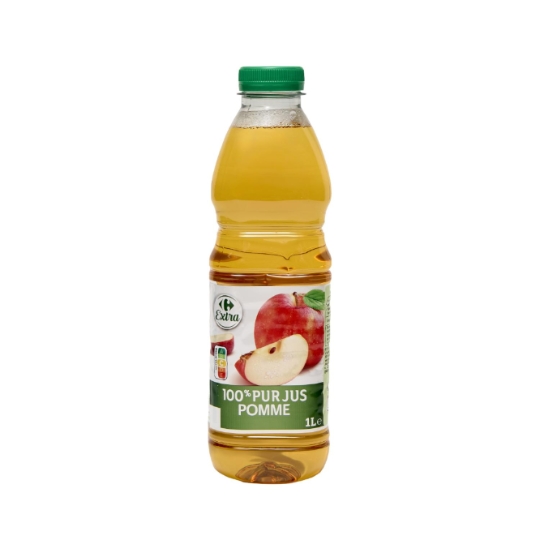 Jus de pomme 100% pur jus et pomme CARREFOUR
