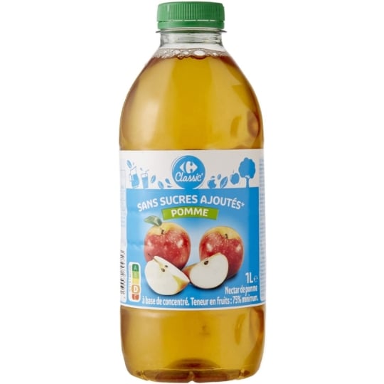 Nectar de Pomme Sans Sucres Ajoutés CARREFOUR CLASSIC'
