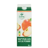 Jus de pomme 100% pur jus CARREFOUR EXTRA