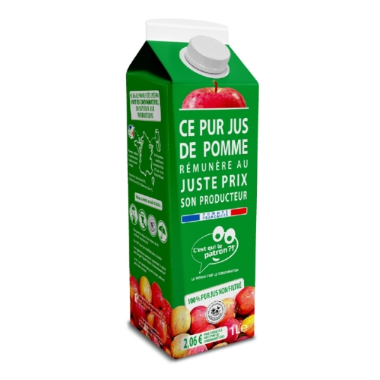 Jus de Pomme Pur Jus C'EST QUI LE PATRON ?