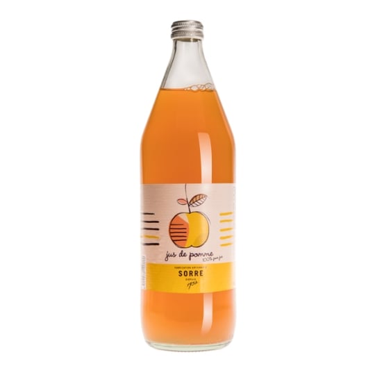 Jus de Pomme 100% Pur Jus CIDRE SORRE