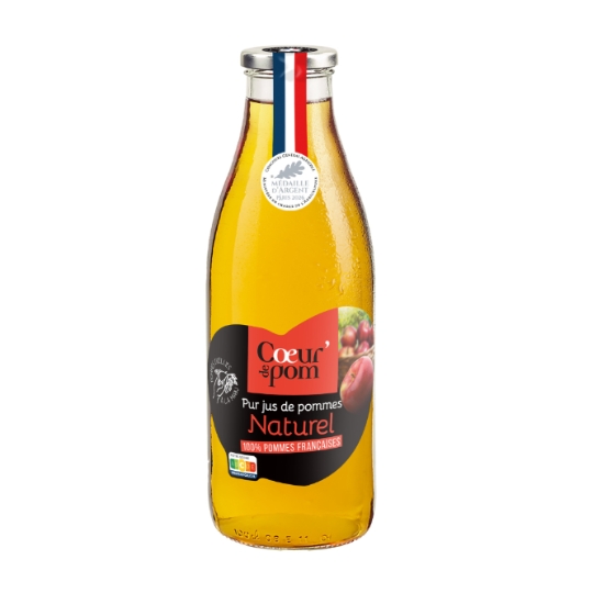 Jus de Pomme Naturel COEUR DE POM'