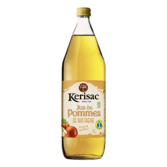 Jus de Pomme Pur Jus de Pomme de Bretagne KERISAC
