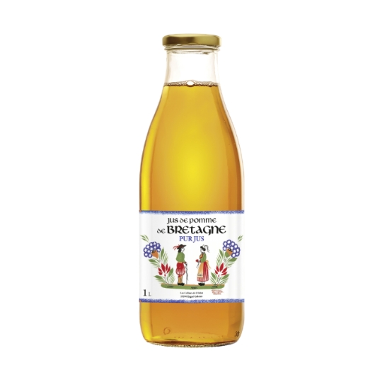 Jus de Pomme Pur Jus de Bretagne LES CELLIERS DE L'ODET