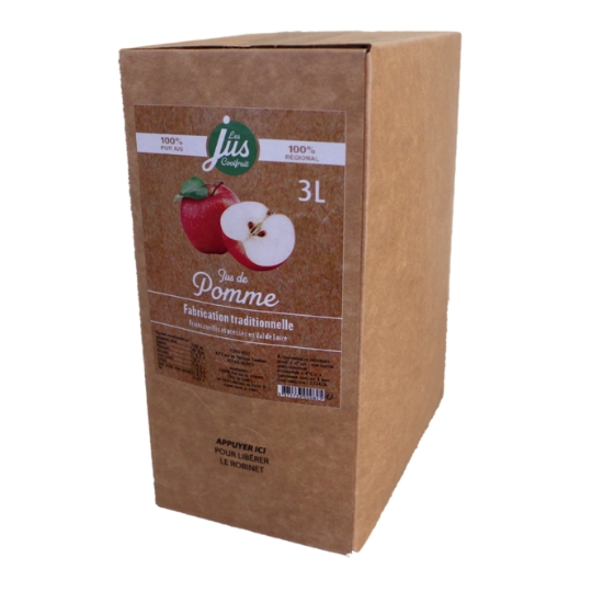 Jus de Pomme Fabrication Traditionnelle Val de Loire 100% Pur Jus LES JUS COVIFRUIT