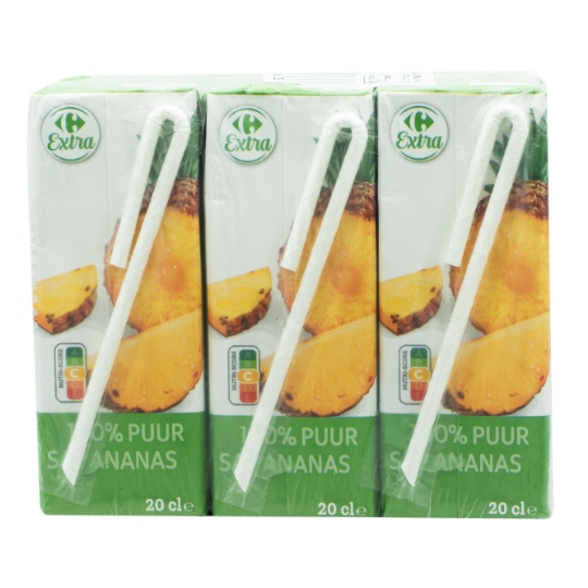 Jus d'ananas 100 % pur jus CARREFOUR EXTRA