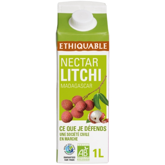 Nectar Litchi Madagascar Bio ETHIQUABLE