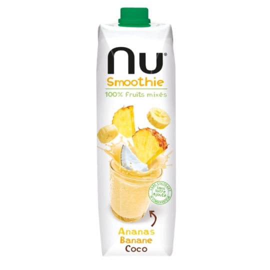 Boisson Smoothie Ananas Banane et Coco NU