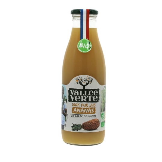 Jus d'Ananas 100% Pur Jus Bio VALLEE VERTE