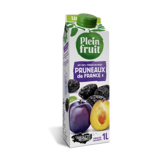 Jus de Fruit Pruneaux de France 100% Teneur en Fruit PLEIN FRUIT