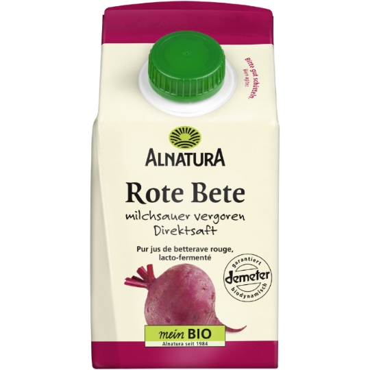 Pur Jus de Betterave Rouge, Lacto-Fermenté Bio ALNATURA