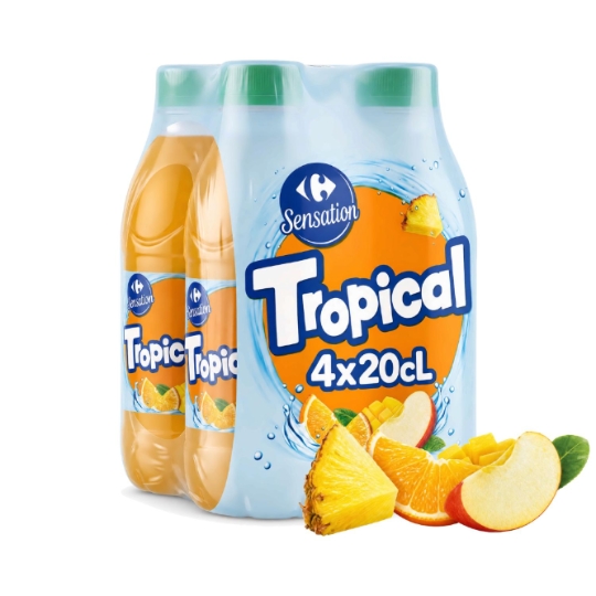 Boisson rafraîchissante aux jus de fruits CARREFOUR SENSATION