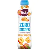 Sirop Parfum Pêche Abricot Zéro Sucres FRUISS