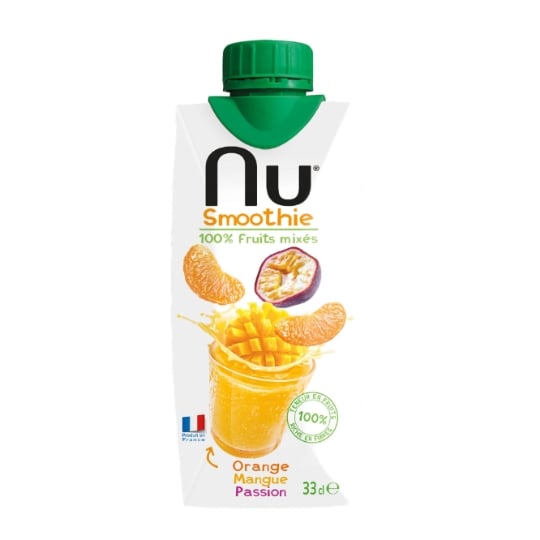 Boisson Smoothie Orange Mangue et Passion NU