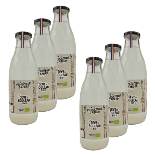 Sève De Bouleau Bio - Boisson Détox 100% Naturelle - France - Les Producteurs D'abord LES PRODUCTEURS D'ABORD