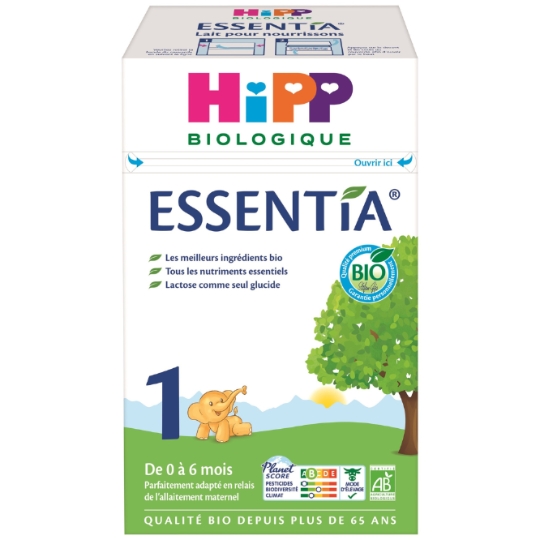 Lait bébé en poudre 1er âge Dès La Naissance Bio Essentia HIPP BIOLOGIQUE HIPP BIOLOGIQUE
