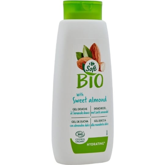 Gel douche Amande Douce Bio CARREFOUR SOFT BIO