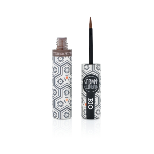 Eyeliner Feutre Teinte Brun Bio CHARLOTTE MAKE UP
