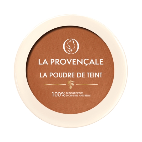 Poudre bronzante Compact Teinte Foncé (04) Lumière d'Ocres Bio LA PROVENCALE